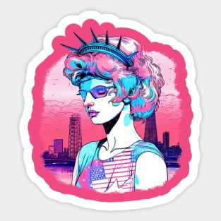 Moden Liberty Sticker